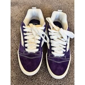 Vans Old Skool Purple Suede Sneakers Men’s 10 Lace Up Skate Shoes